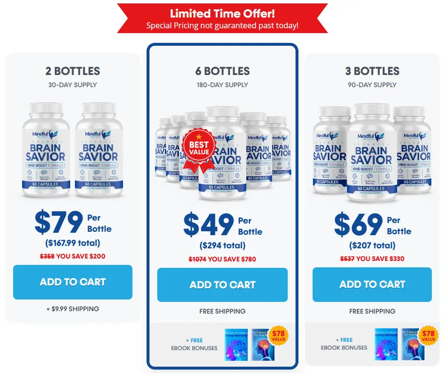 Buy Brain Savior from official website secure checkout